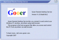 Gooer Remote Desktop Service screenshot